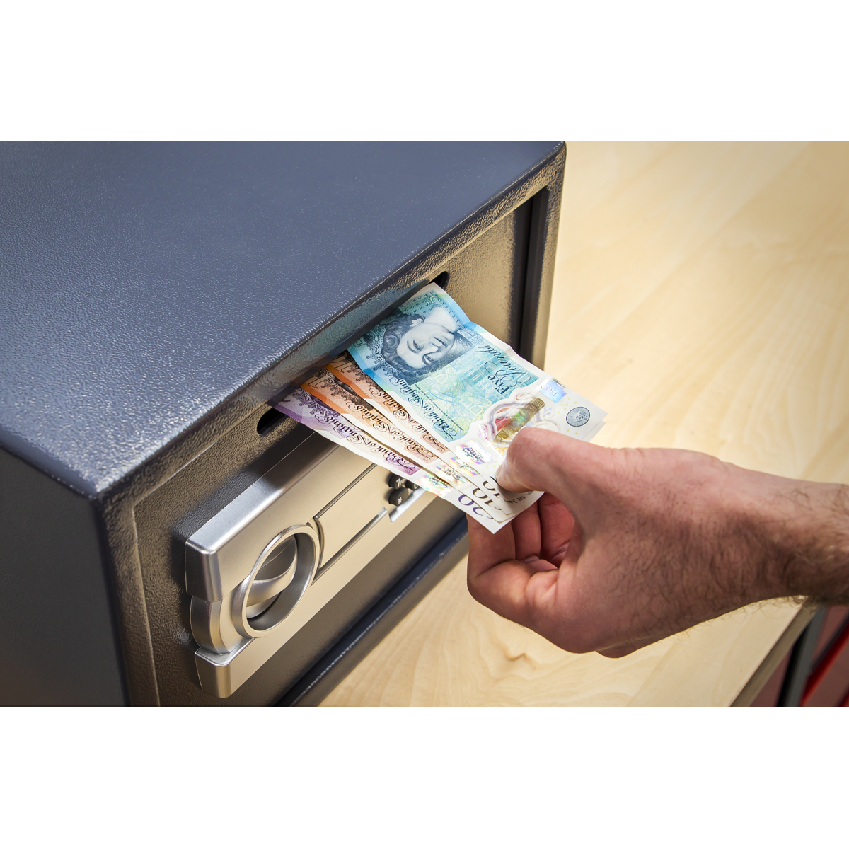 Electronic Combination Security Safe with Deposit Slot 350 x 250 x 250mm SECS01DS