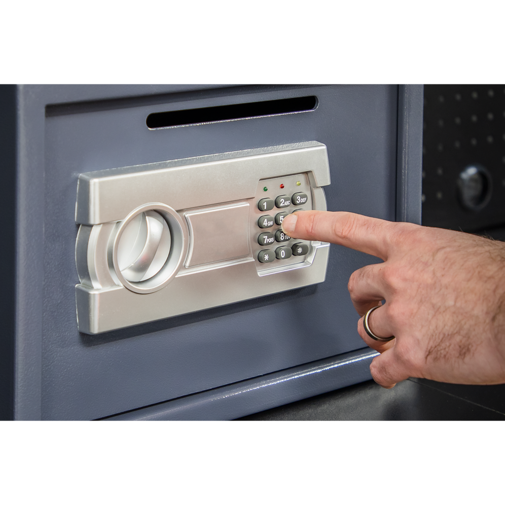 Electronic Combination Security Safe with Deposit Slot 350 x 250 x 250mm SECS01DS