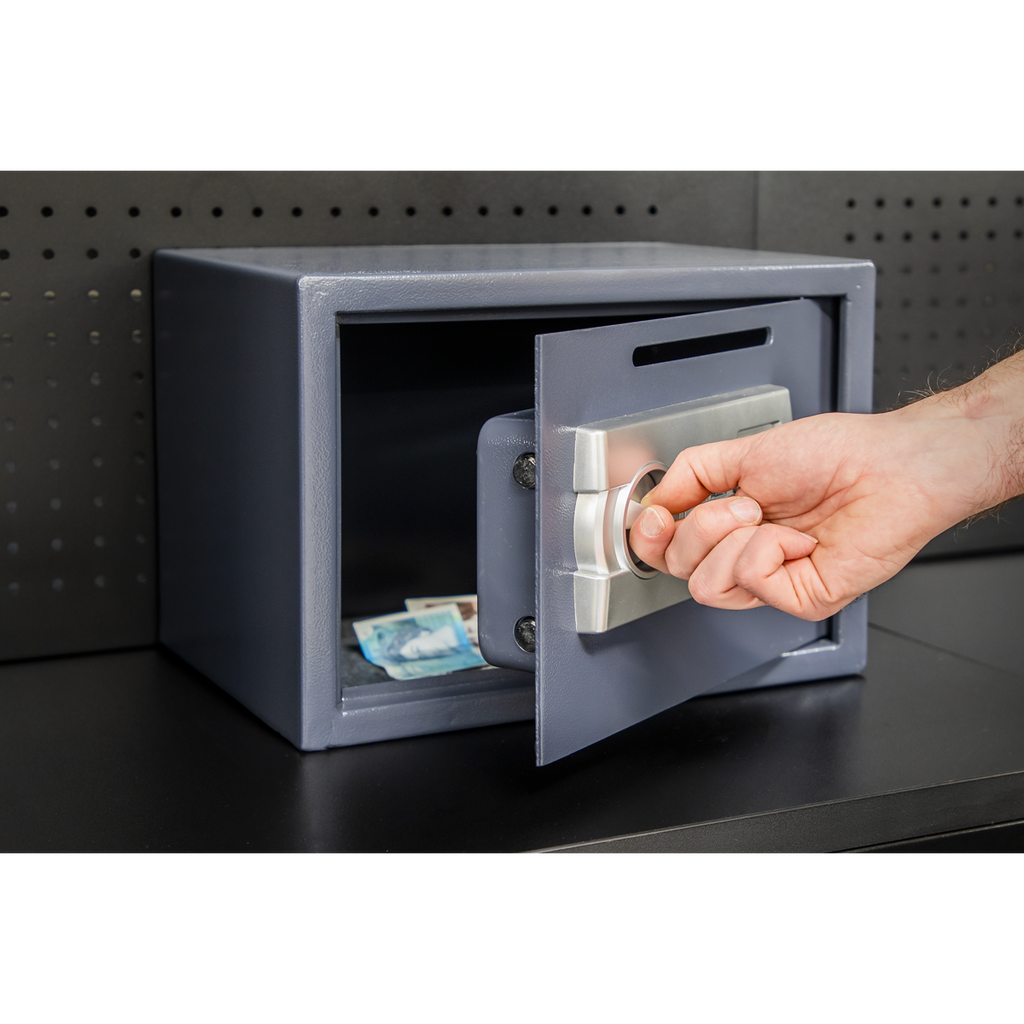 Electronic Combination Security Safe with Deposit Slot 350 x 250 x 250mm SECS01DS
