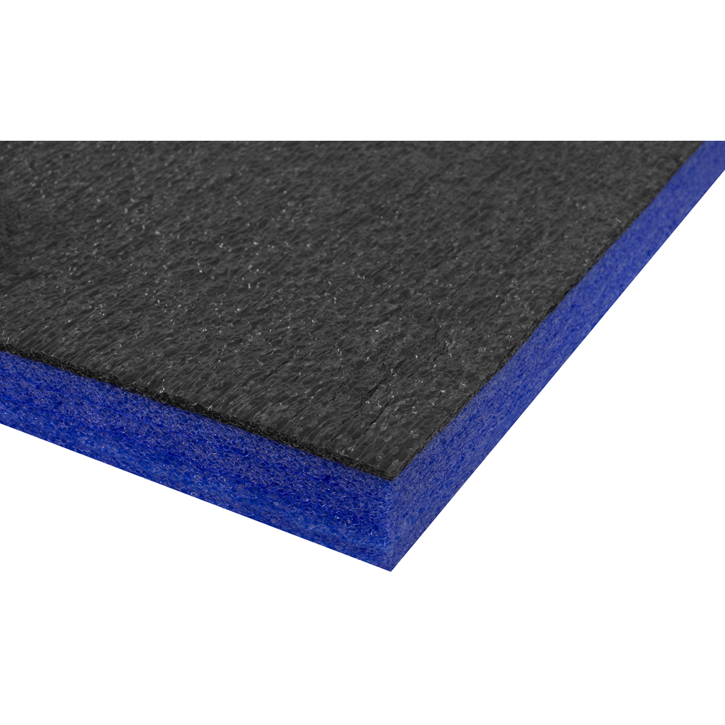 Easy Peel Shadow Foam® 1200 x 550 x 30mm - Blue/Black SF30B