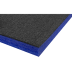 Easy Peel Shadow Foam® 1200 x 550 x 30mm - Blue/Black SF30B