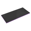 Easy Peel Shadow Foam® 1200 x 550 x 30mm - Purple/Black SF30P
