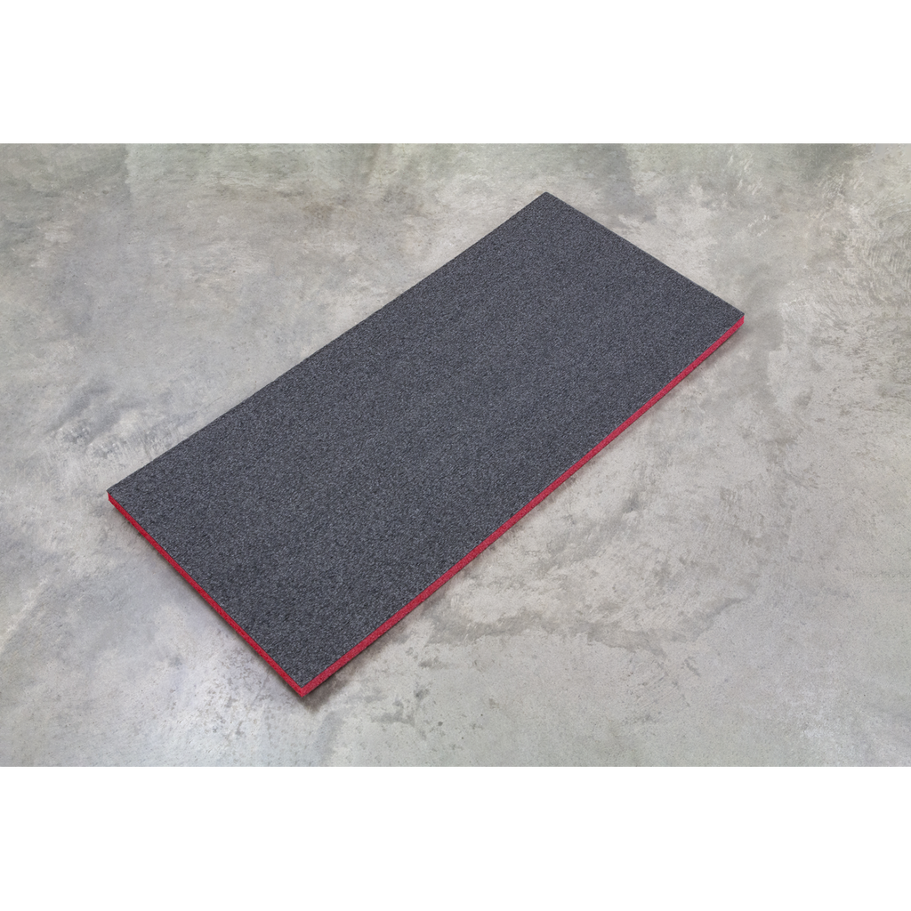 Easy Peel Shadow Foam® 1200 x 550 x 30mm - Red/Black SF30R