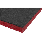 Easy Peel Shadow Foam® 1200 x 550 x 30mm - Red/Black SF30R