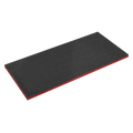 Easy Peel Shadow Foam® 1200 x 550 x 30mm - Red/Black SF30R
