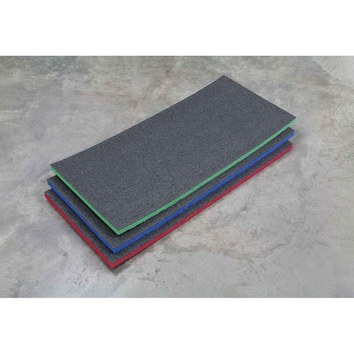 Easy Peel Shadow Foam® 1200 x 550 x 30mm - Red/Black SF30R
