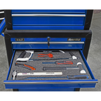 Easy Peel Shadow Foam® 1200 x 550 x 50mm - Blue/Black SF50B