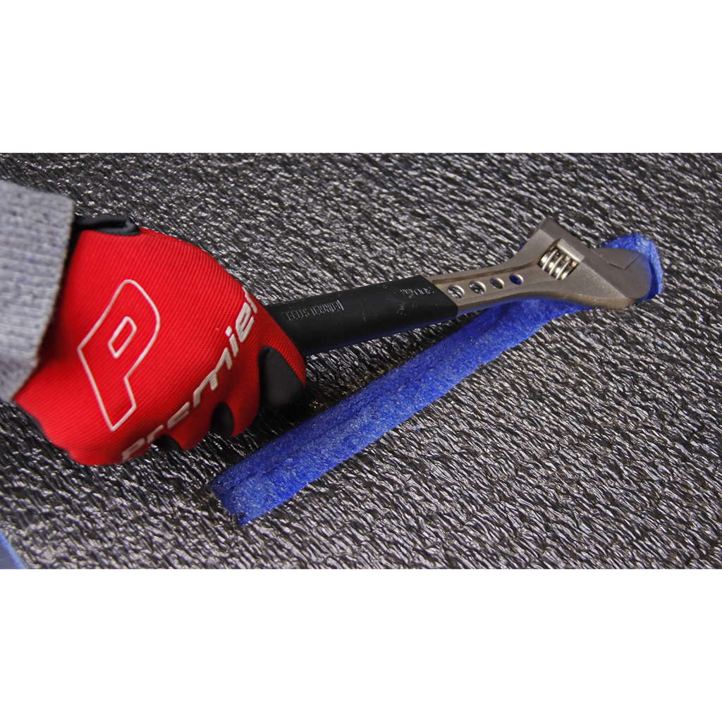 Easy Peel Shadow Foam® 1200 x 550 x 50mm - Blue/Black SF50B