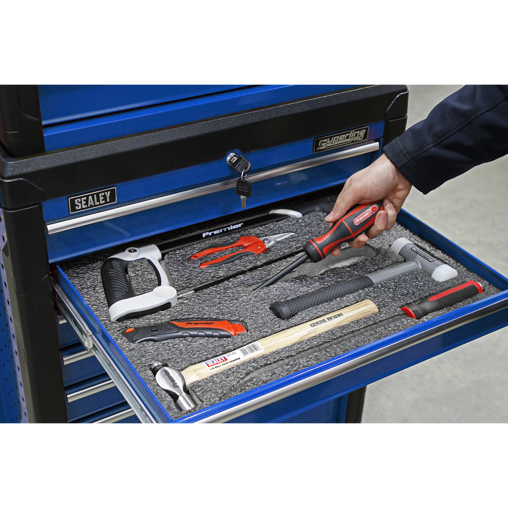 Easy Peel Shadow Foam® 1200 x 550 x 50mm - Grey/Black SF50GR