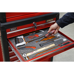 Easy Peel Shadow Foam® 1200 x 550 x 50mm - Orange/Black SF50OR