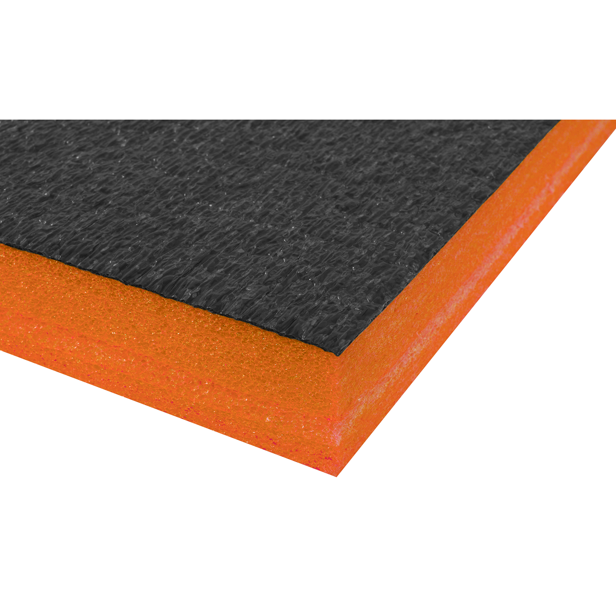 Easy Peel Shadow Foam® 1200 x 550 x 50mm - Orange/Black SF50OR