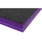 Easy Peel Shadow Foam® 1200 x 550 x 50mm - Purple/Black SF50P