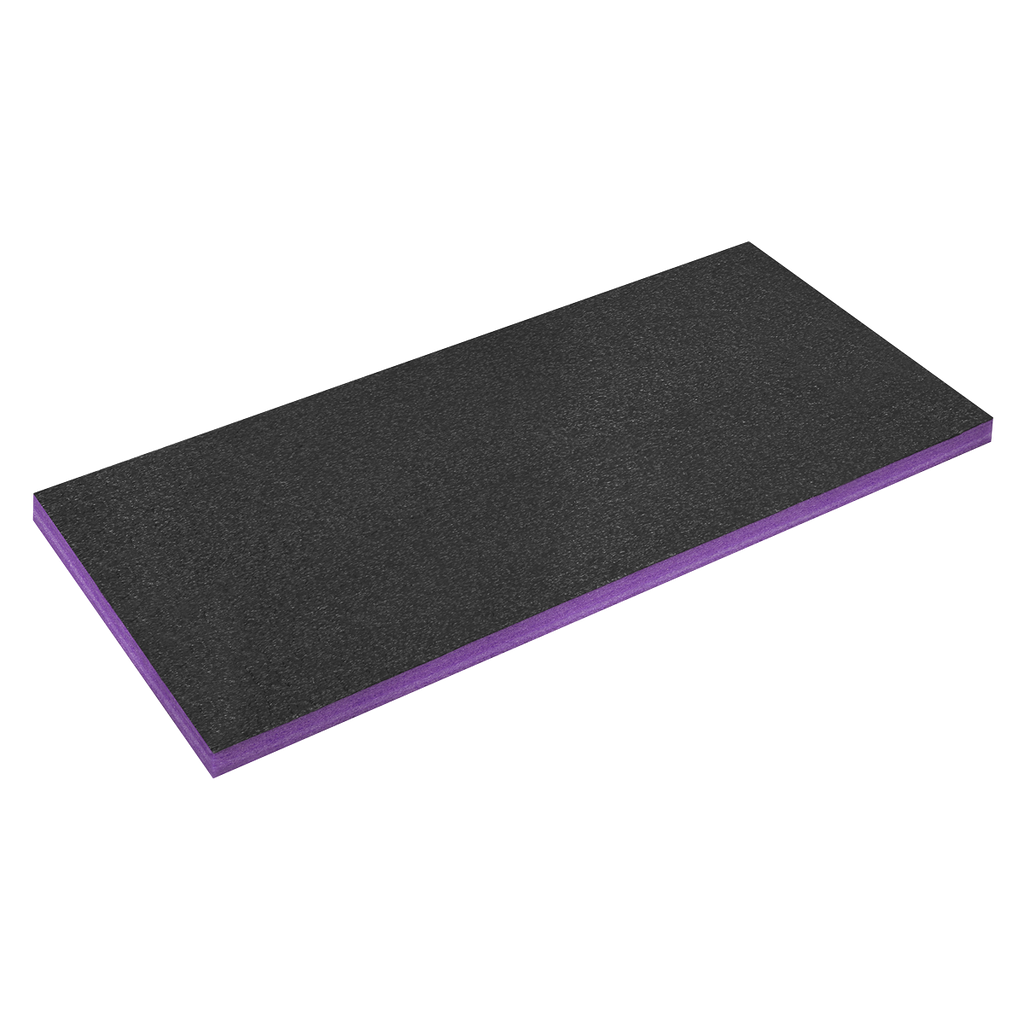 Easy Peel Shadow Foam® 1200 x 550 x 50mm - Purple/Black SF50P