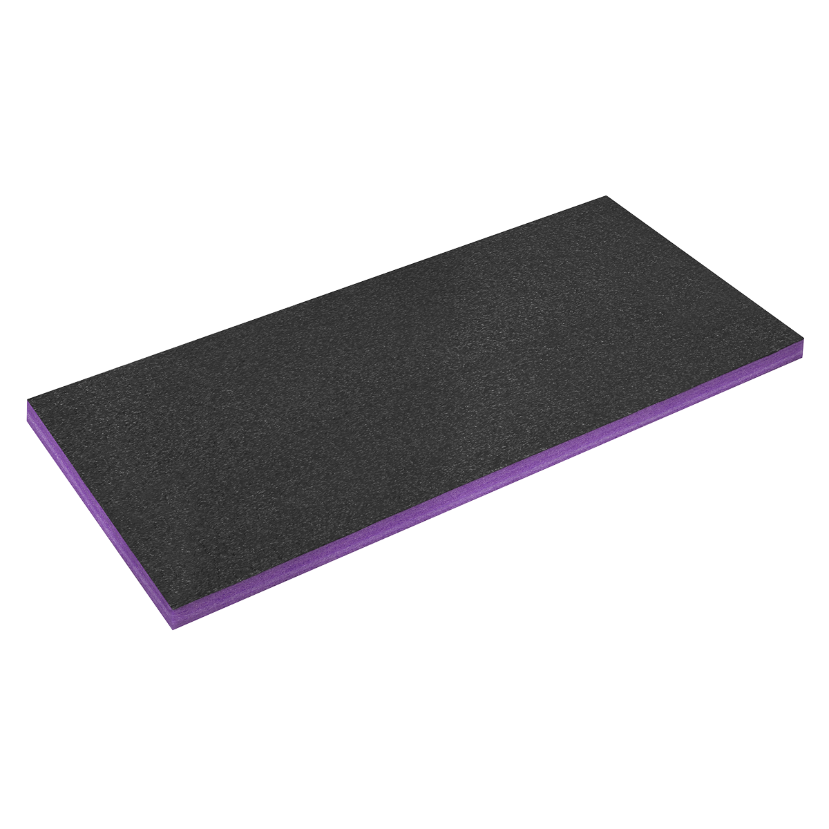 Easy Peel Shadow Foam® 1200 x 550 x 50mm - Purple/Black SF50P