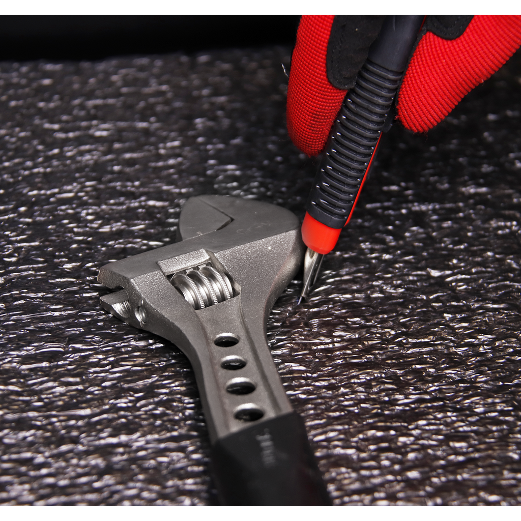 Easy Peel Shadow Foam® 1200 x 550 x 50mm - Red/Black SF50R