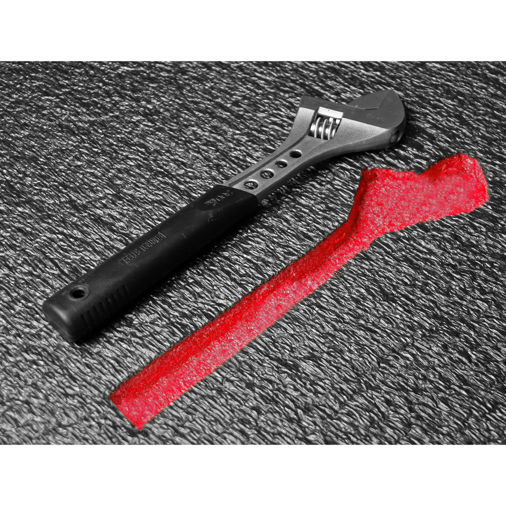 Easy Peel Shadow Foam® 1200 x 550 x 30mm - Red/Black SF30R