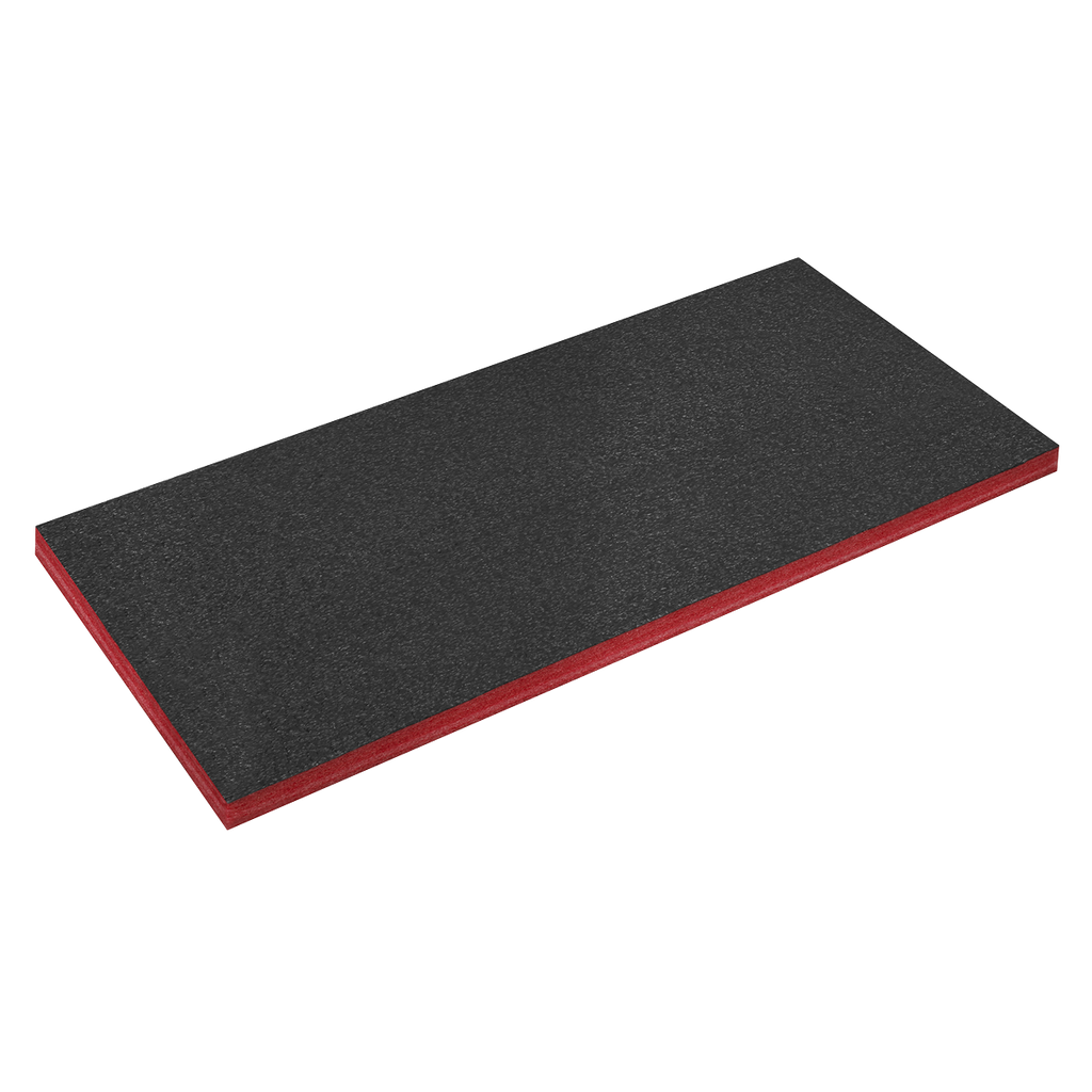 Easy Peel Shadow Foam® 1200 x 550 x 50mm - Red/Black SF50R