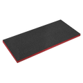 Easy Peel Shadow Foam® 1200 x 550 x 50mm - Red/Black SF50R