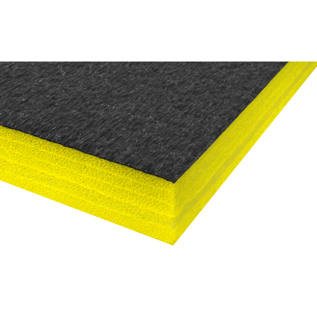 Easy Peel Shadow Foam® 1200 x 550 x 50mm - Yellow/Black SF50Y
