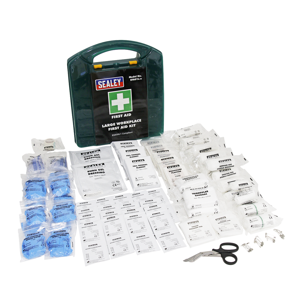 First Aid Kit, Large - BS 8599-1 Compliant SFA01L