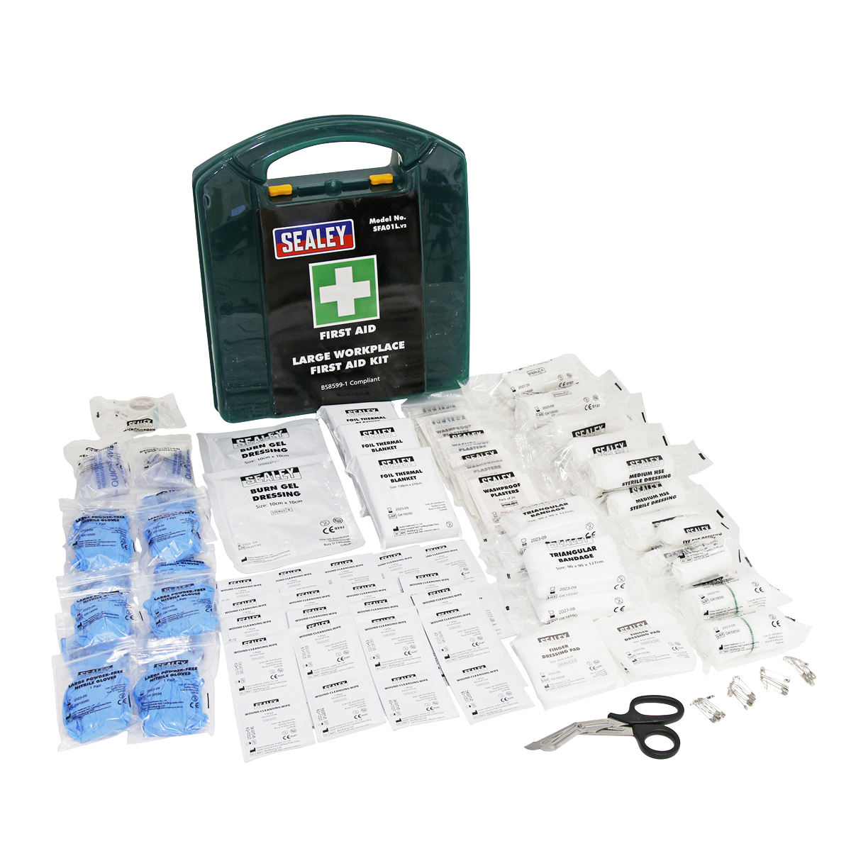 First Aid Kit, Large - BS 8599-1 Compliant SFA01L