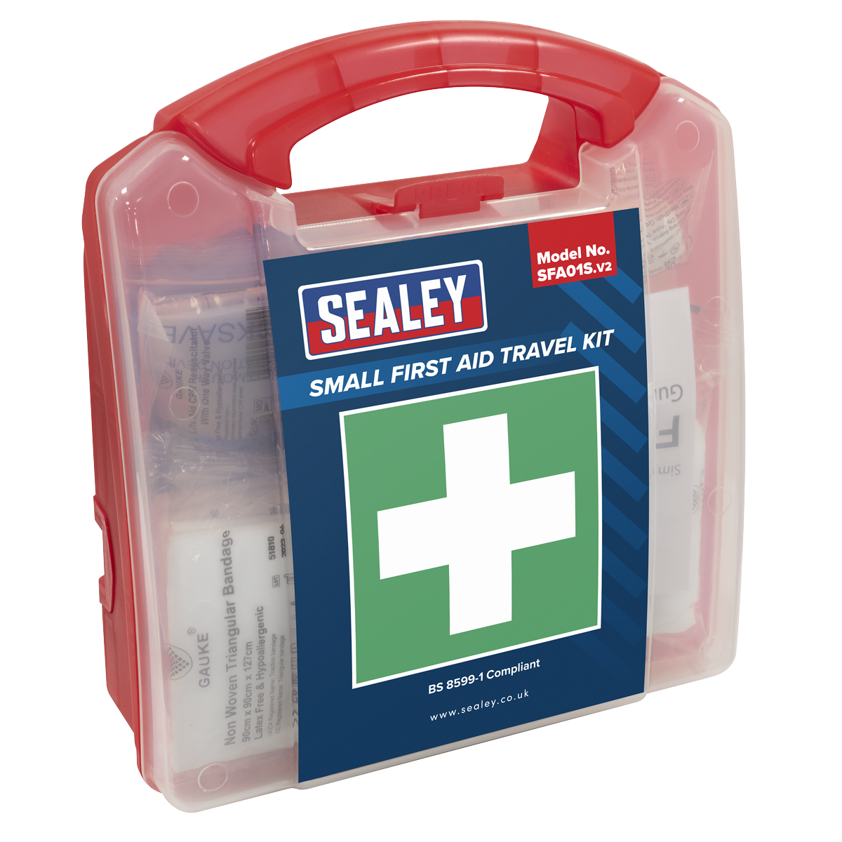 First Aid Kit, Small - BS 8599-1 Compliant SFA01S
