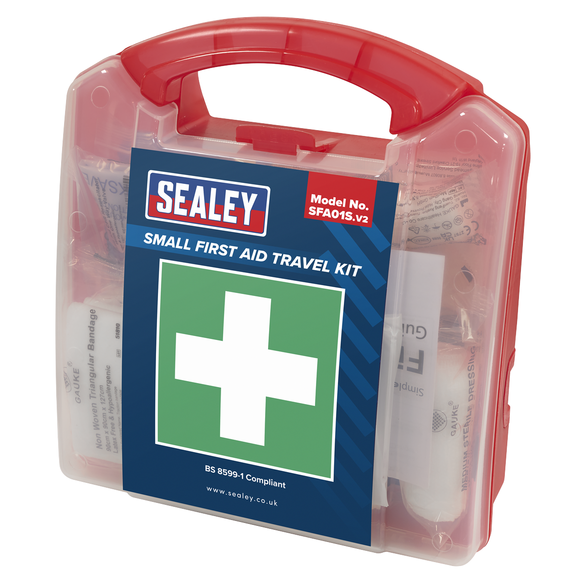 First Aid Kit, Small - BS 8599-1 Compliant SFA01S