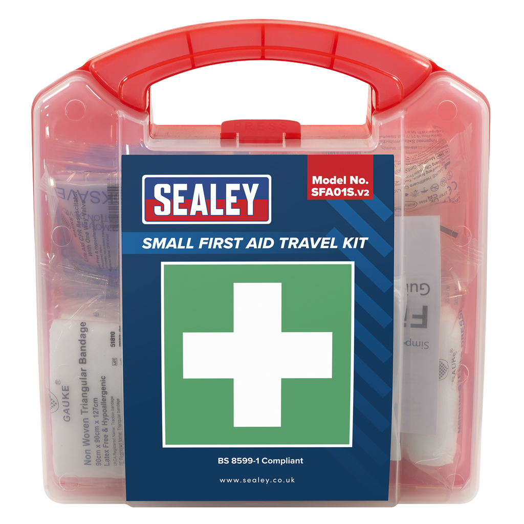 First Aid Kit, Small - BS 8599-1 Compliant SFA01S
