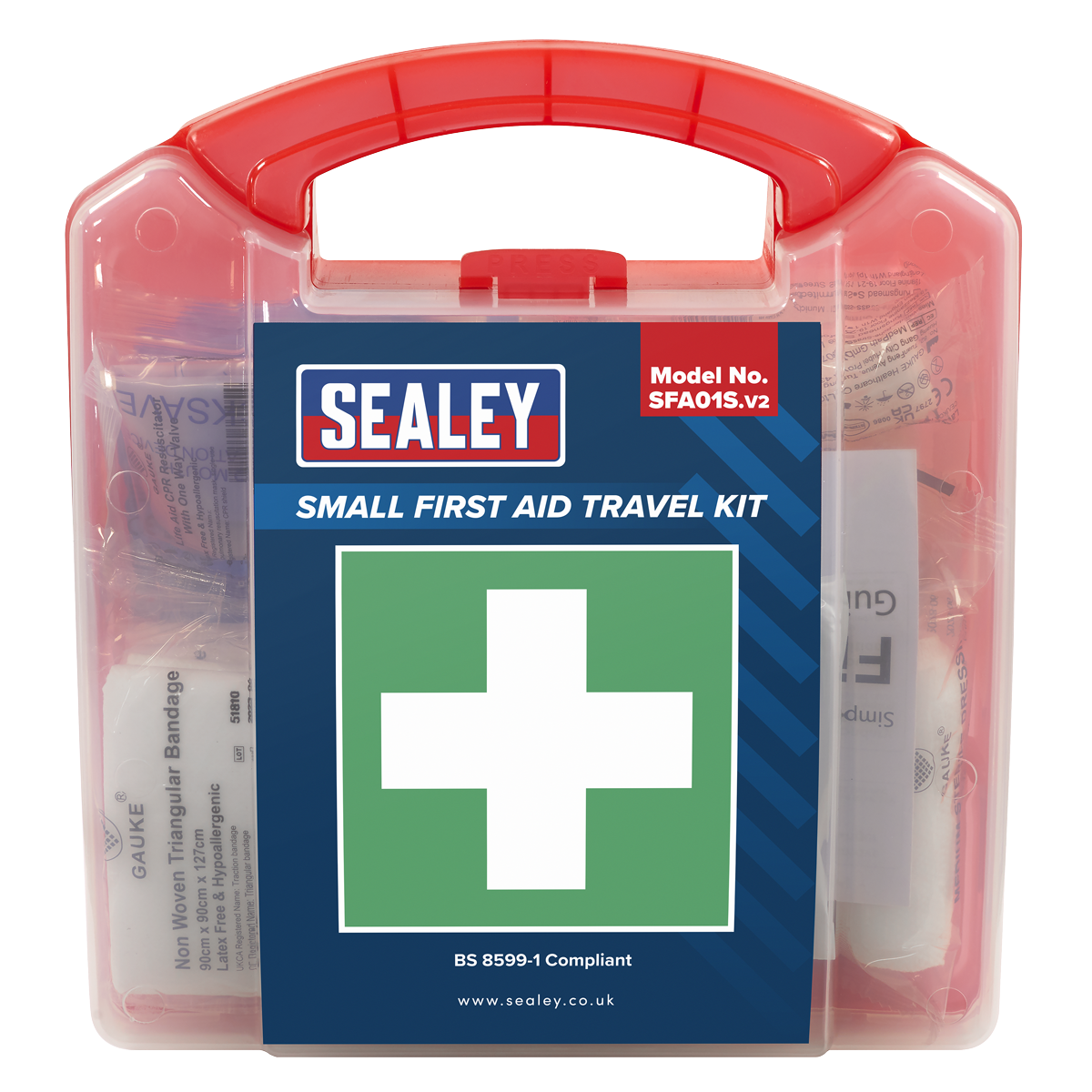 First Aid Kit, Small - BS 8599-1 Compliant SFA01S