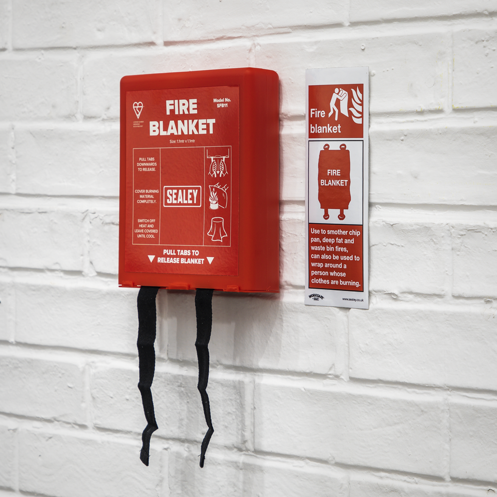 Fire Blanket 1.1 x 1.1m SFB11