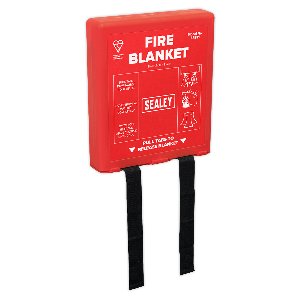 Fire Blanket 1.1 x 1.1m SFB11