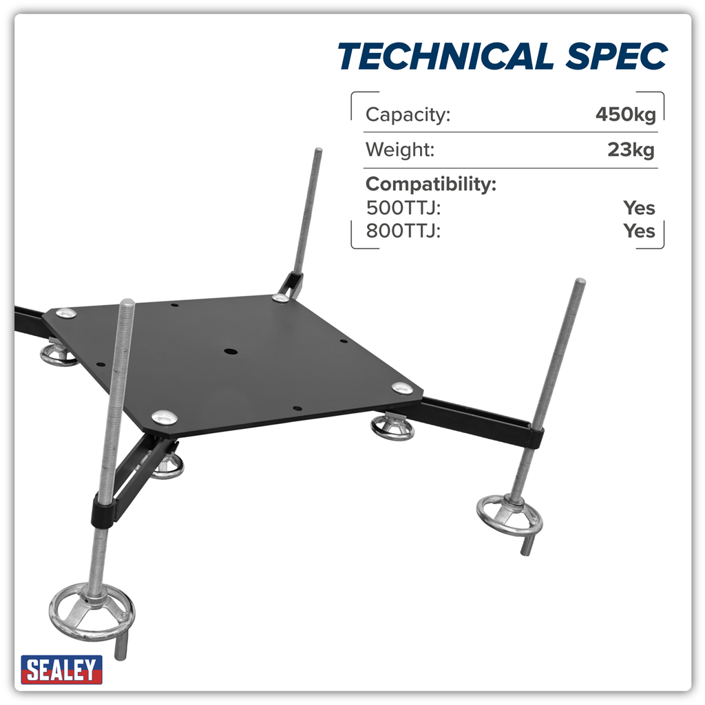 Subframe/Engine Load Adaptor for TTJ Transmission Jacks SFC01