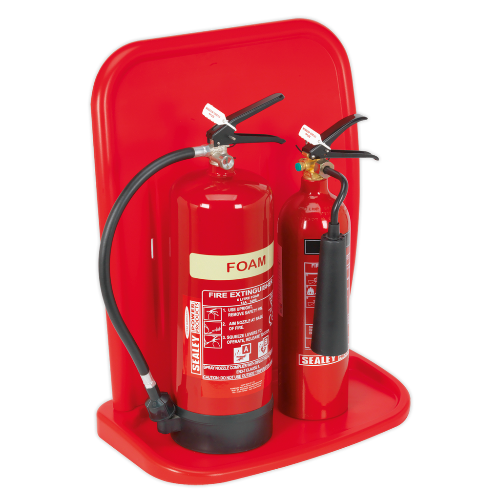 Fire Extinguisher Stand - Double SFEH02