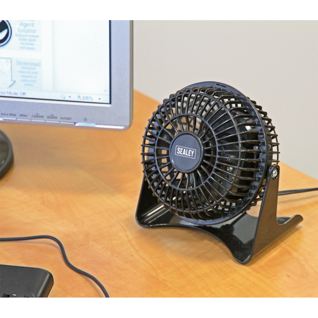 4" Mini Desk Fan 230V SFF04