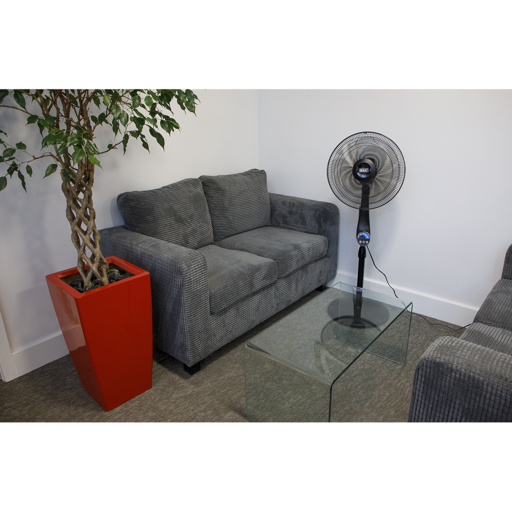 16" Quiet High Performance Oscillating Pedestal Fan 230V SFF16Q