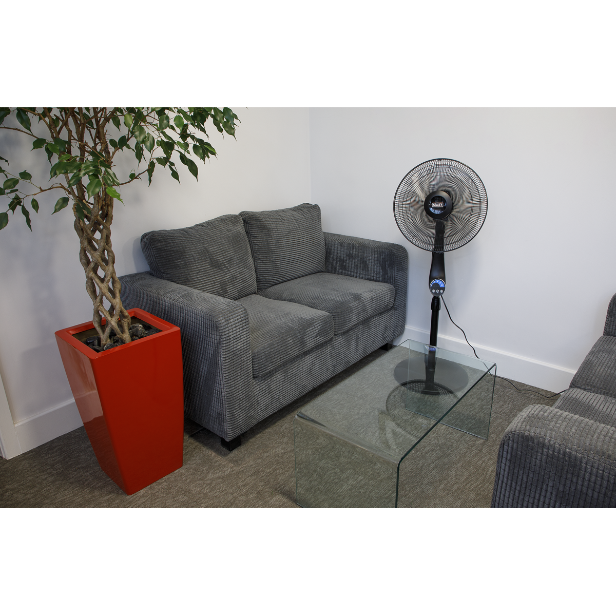 16" Quiet High Performance Oscillating Pedestal Fan 230V SFF16Q