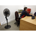 16" Quiet High Performance Oscillating Pedestal Fan 230V SFF16Q