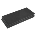 Easy Peel Shadow Foam® 1200 x 550 x 30mm, Black/Black - Pack of 3 SFPK30BK