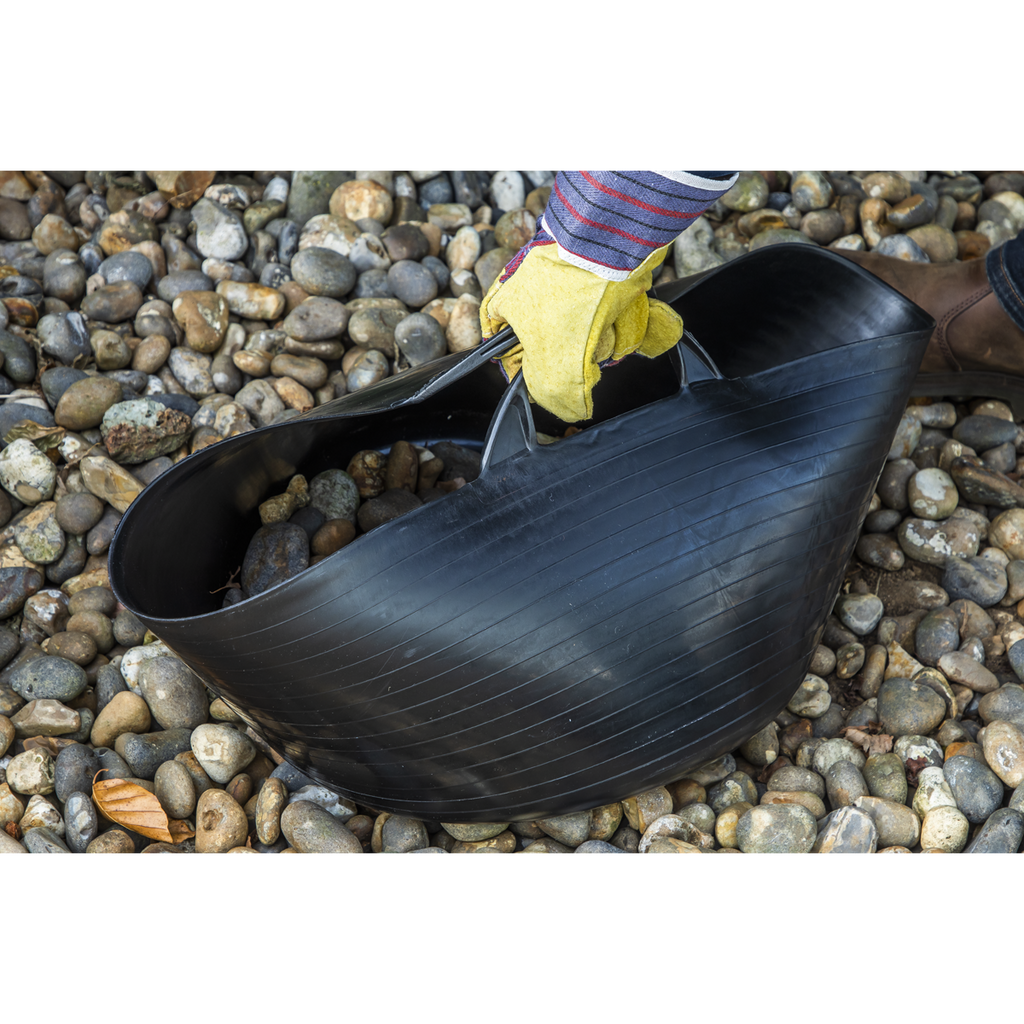30L Heavy-Duty Flexi Tub - Black SFT30