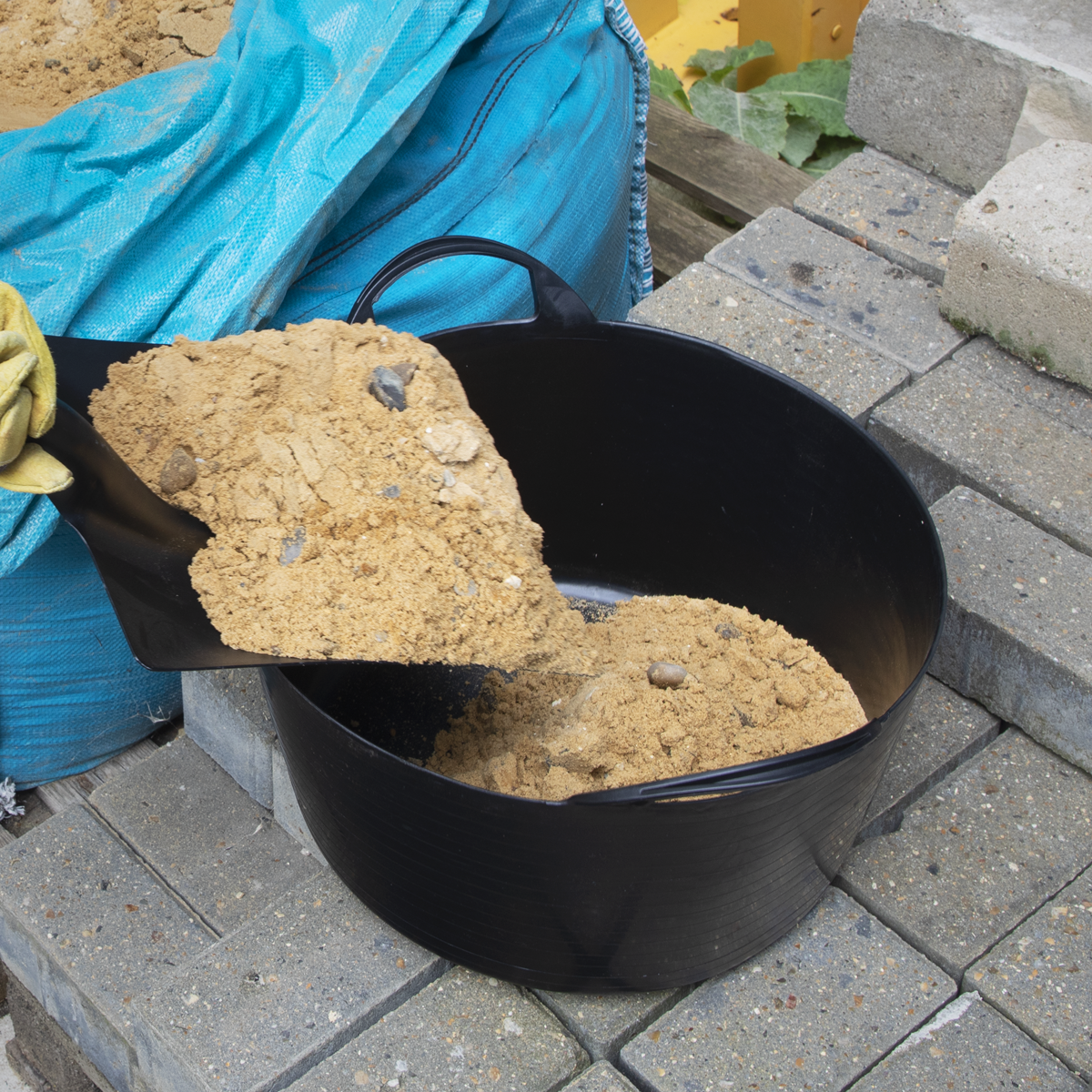 30L Heavy-Duty Flexi Tub - Black SFT30