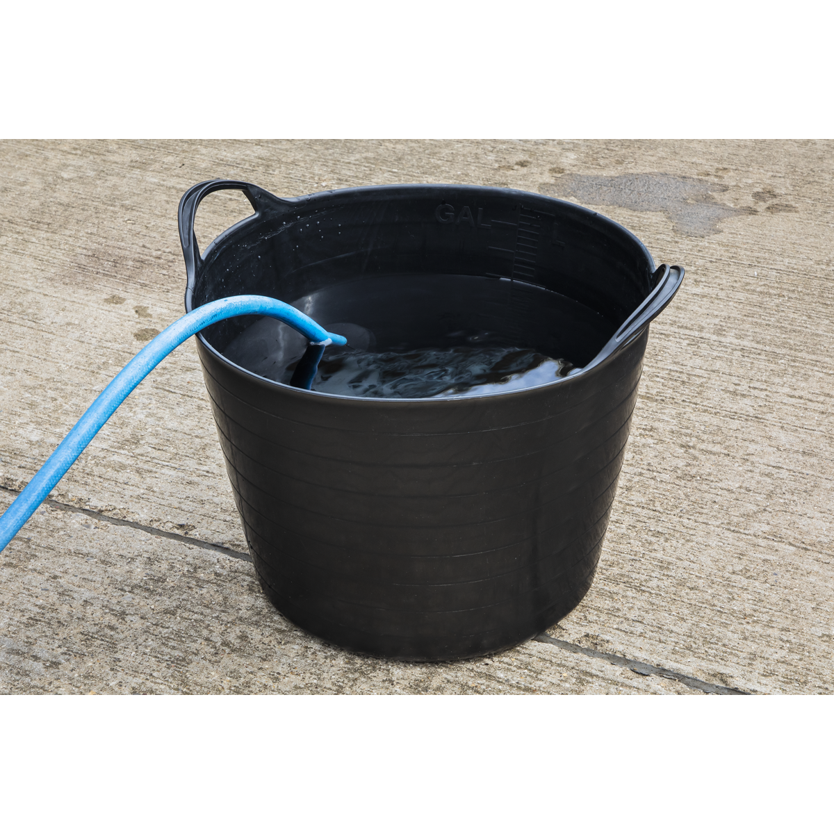 40L Heavy-Duty Flexi Tub - Black SFT40