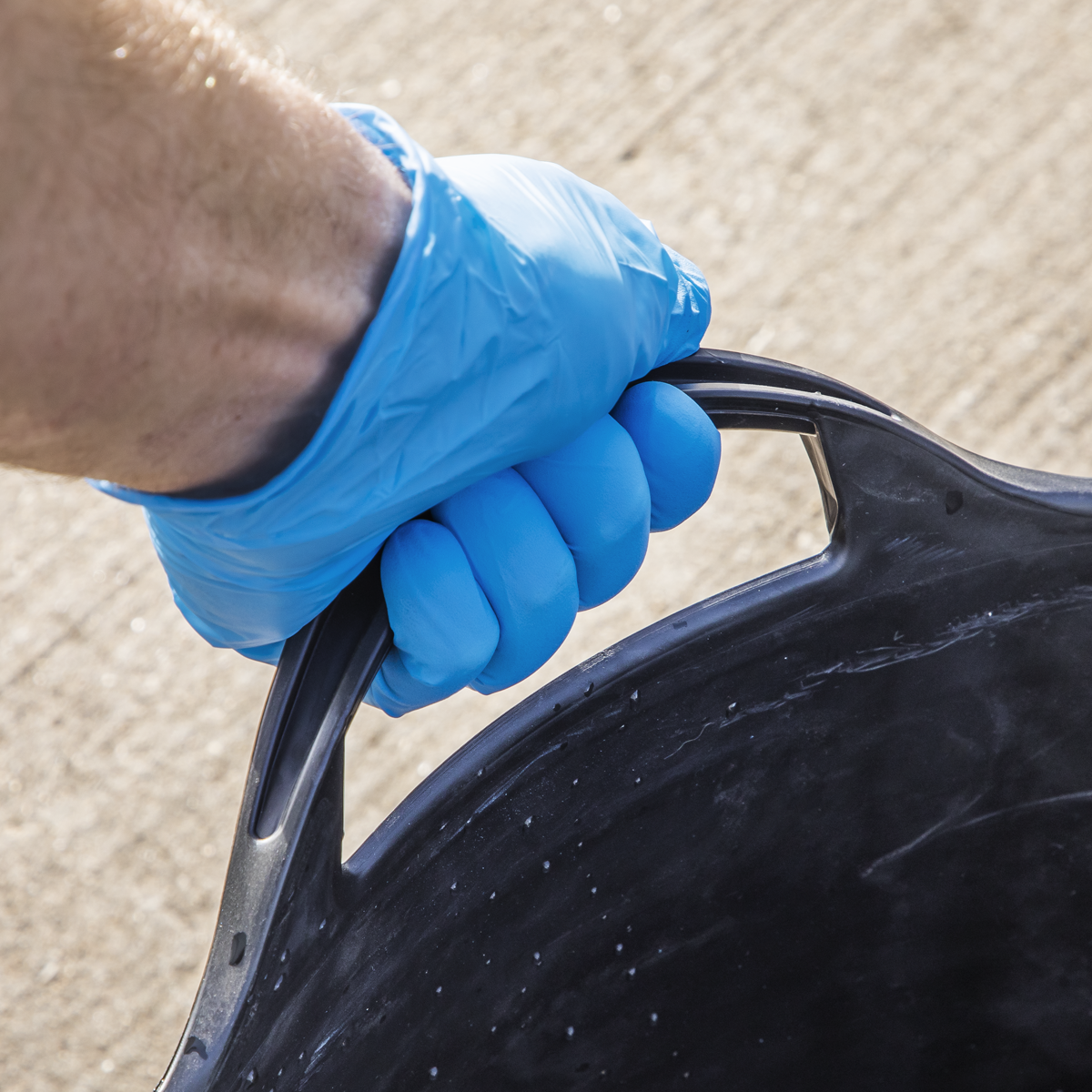 40L Heavy-Duty Flexi Tub - Black SFT40