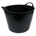 40L Heavy-Duty Flexi Tub - Black SFT40