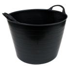 40L Heavy-Duty Flexi Tub - Black SFT40