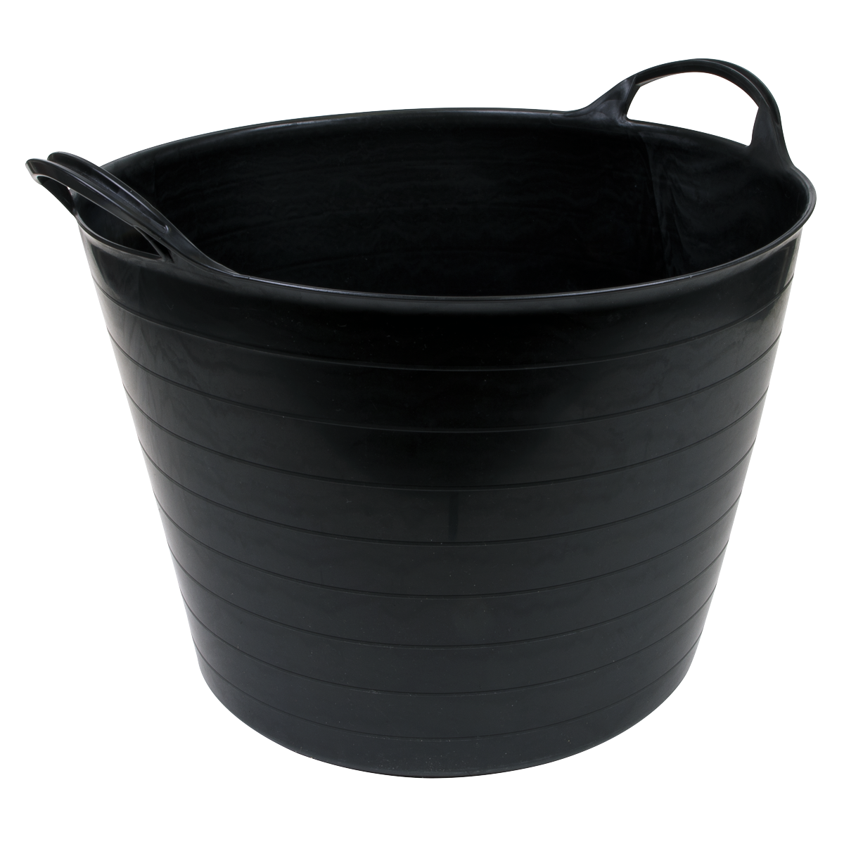 40L Heavy-Duty Flexi Tub - Black SFT40