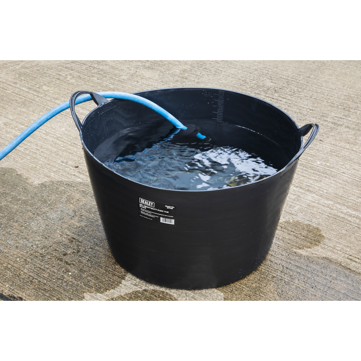 65L Heavy-Duty Flexi Tub - Black SFT65