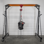 Portable Adjustable Gantry Frame with Geared Trolley Combo 1 Tonne SG1000KITG