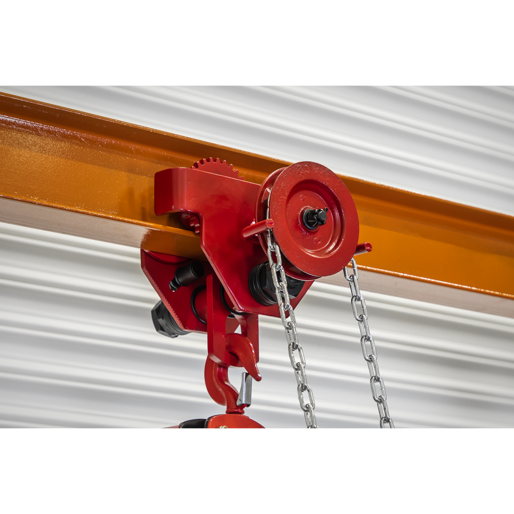 Portable Adjustable Gantry Frame with Geared Trolley Combo 1 Tonne SG1000KITG