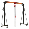 Portable Lifting Adjustable Gantry Frame 1 Tonne & Hoist Combo SG1000KIT