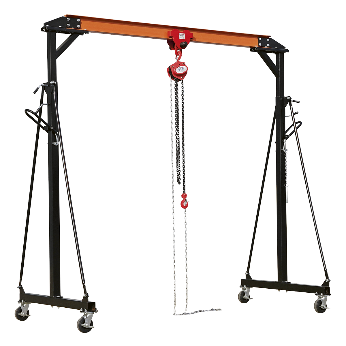 Portable Lifting Adjustable Gantry Frame 1 Tonne & Hoist Combo SG1000KIT